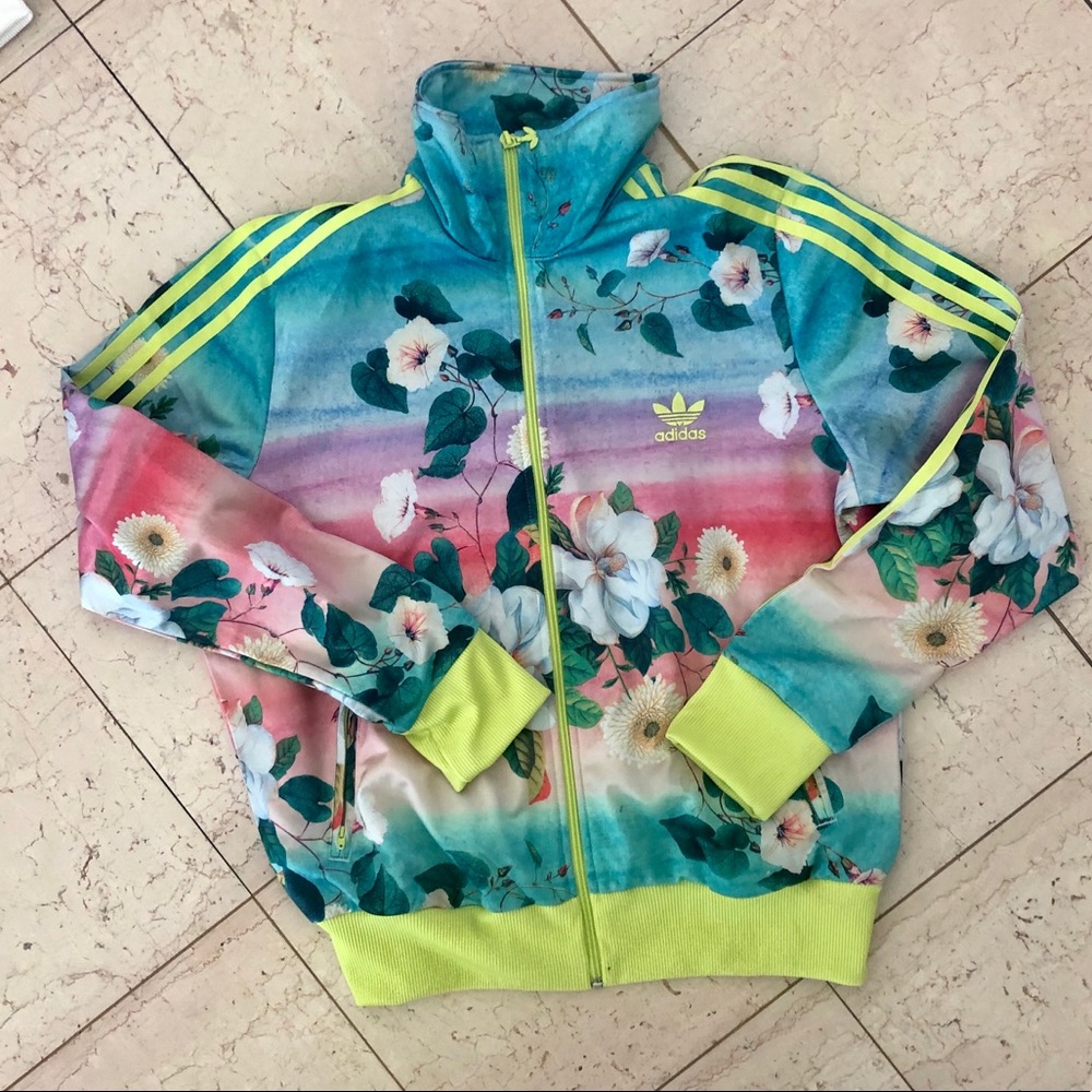 Floralina adidas jacket